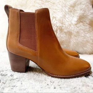 NWOB Madewell Regan Leather Ankle Boot 9.5
